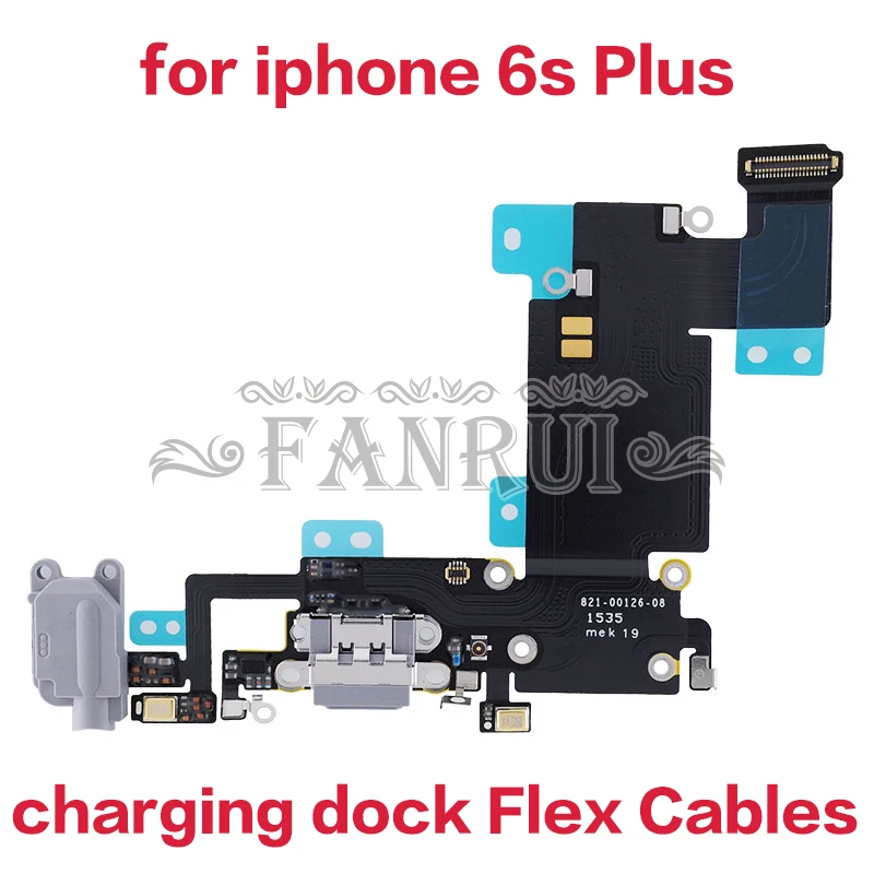 1 шт зарядное устройство USB для iPhone 6s Plus док станция гибкий кабель наушников Jack