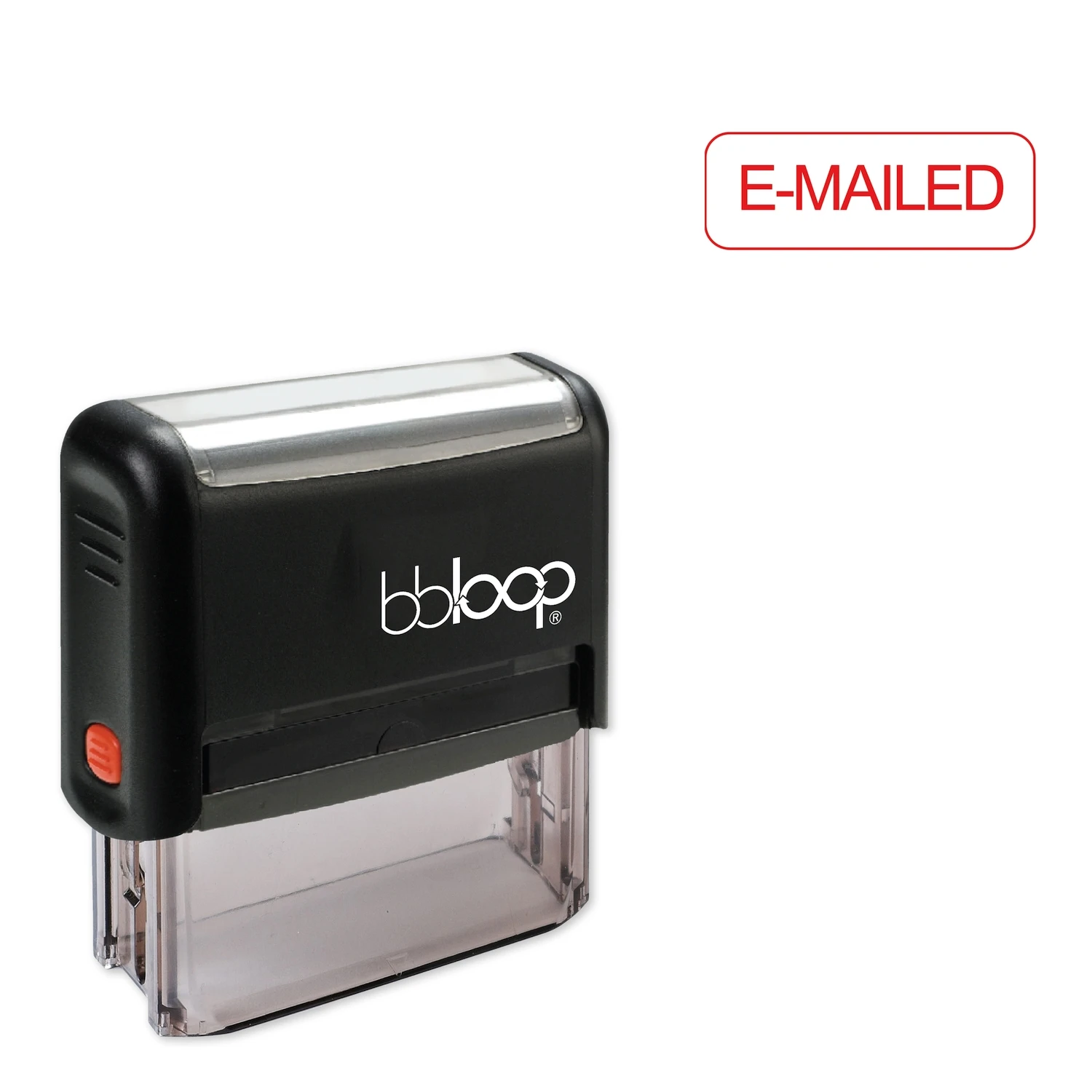 

Bbloop E-mail w/круглая граница стиль шрифт и дизайн само-чернила
