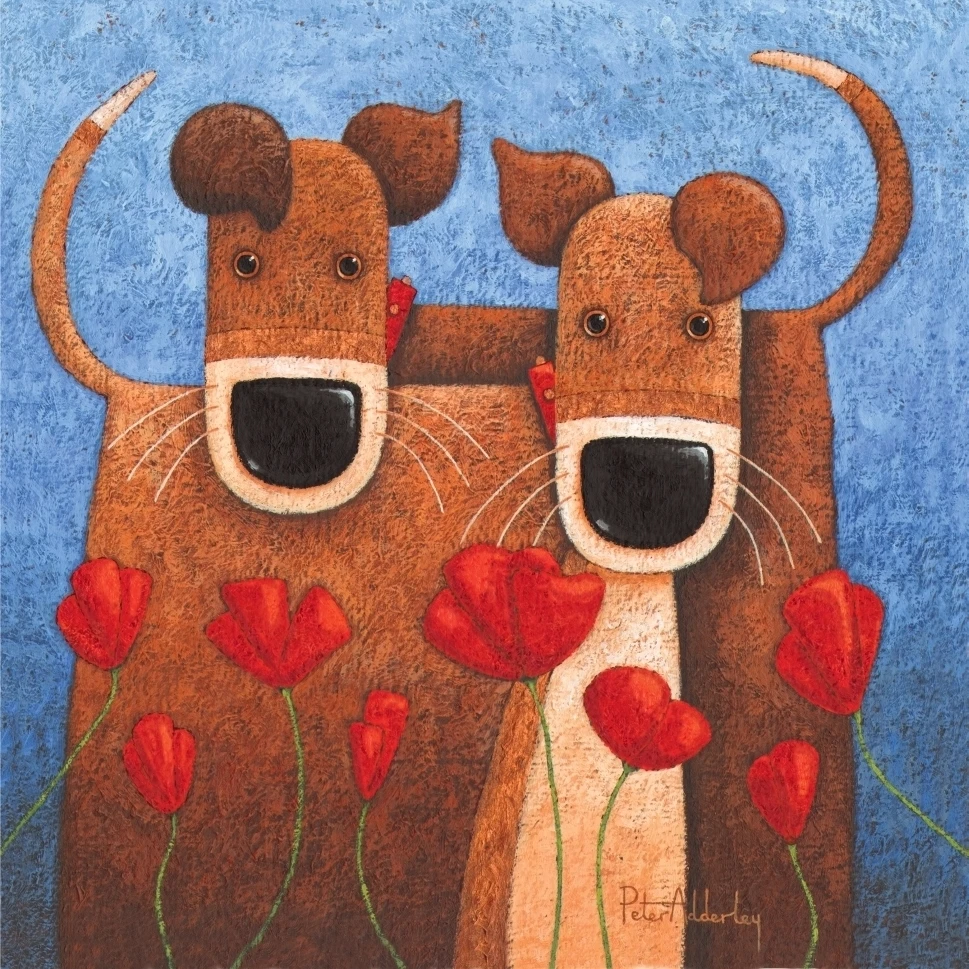 Печать плакатов компании Two'S Peter Adderley (24x24)|Таблички и знаки| |