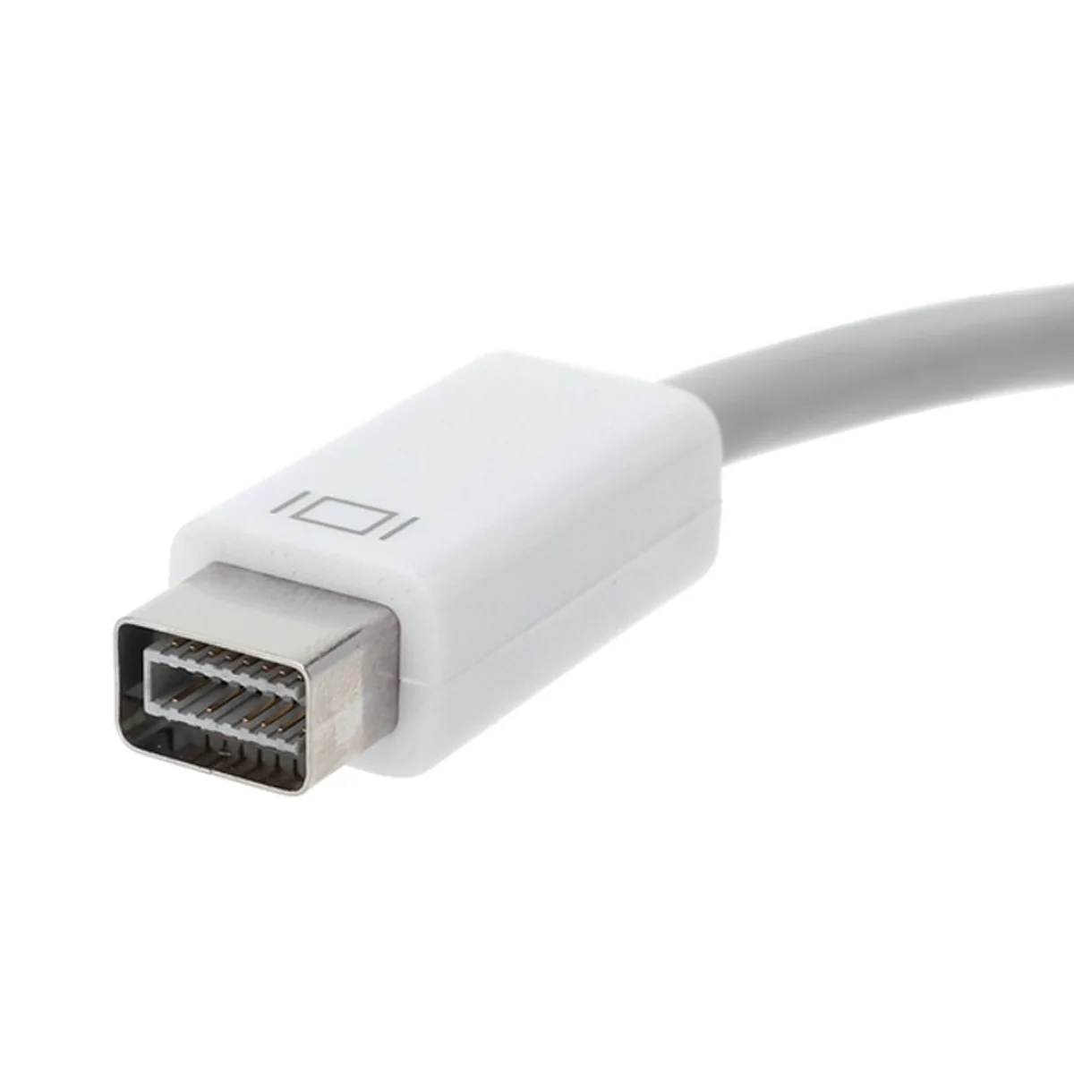 Jimier Mini DVI штекер к HDMI-совместимый женский видеоадаптер кабель для Apple Mac book iMac 10 см |