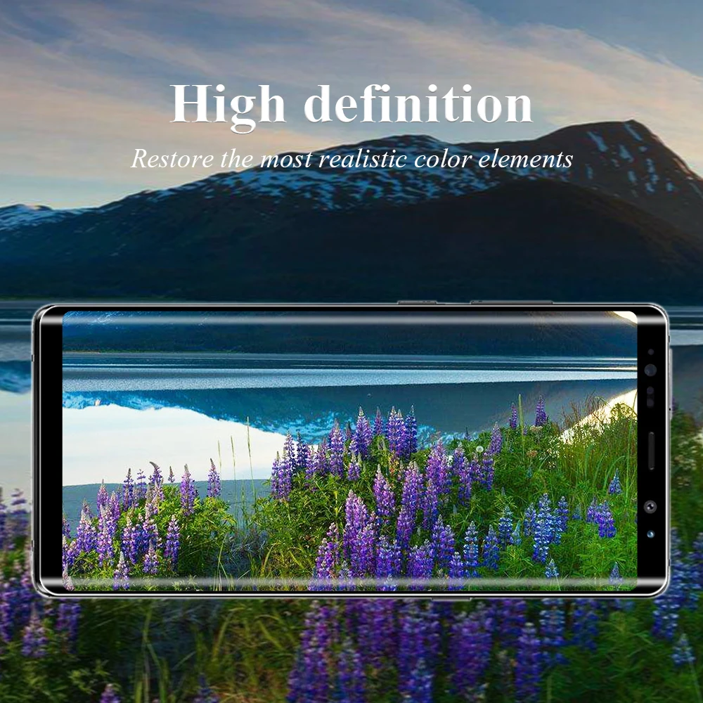 3D полное изогнутое закаленное стекло для Samsung Galaxy S9 S8 Plus S7 S6 Edge Защитная пленка
