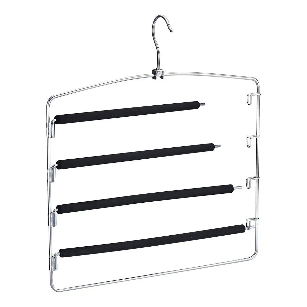 CSS брюки вешалки Слаксы Экономия пространства Нескользящие из нержавеющей стали