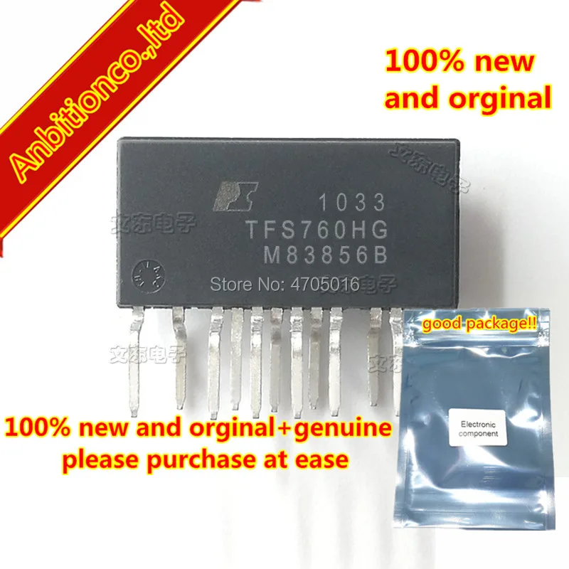10 шт. 100% Новые оригинальные контроллеры блока питания TFS760HG с двумя