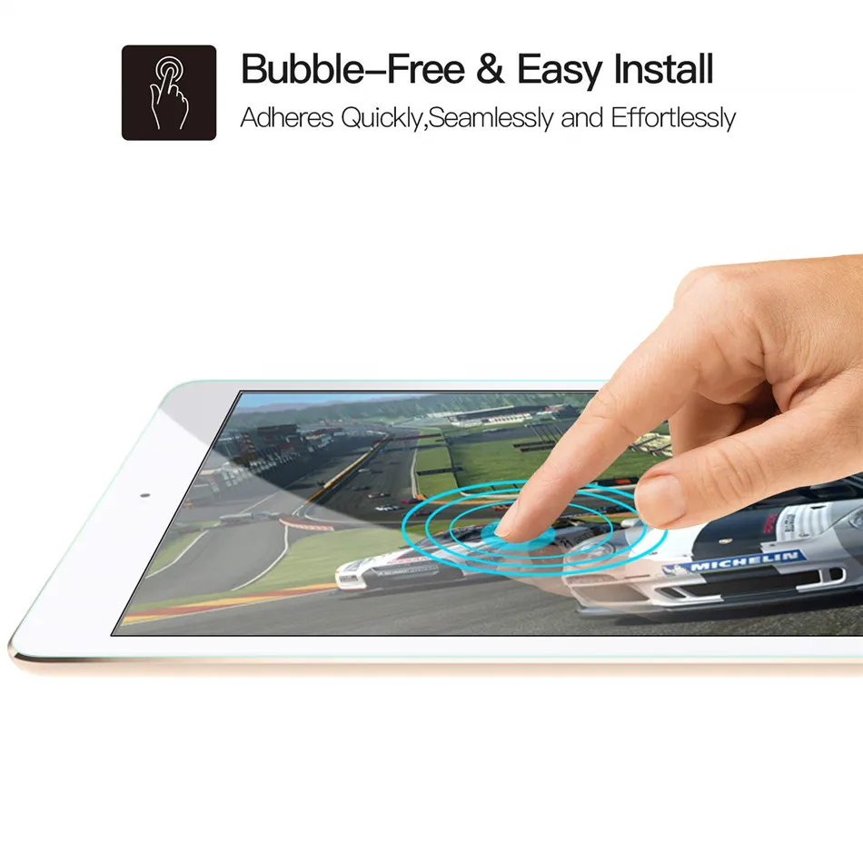 2 шт. защитная пленка для iPad air 3 (2019) A2125 ультрапрозрачное закаленное стекло