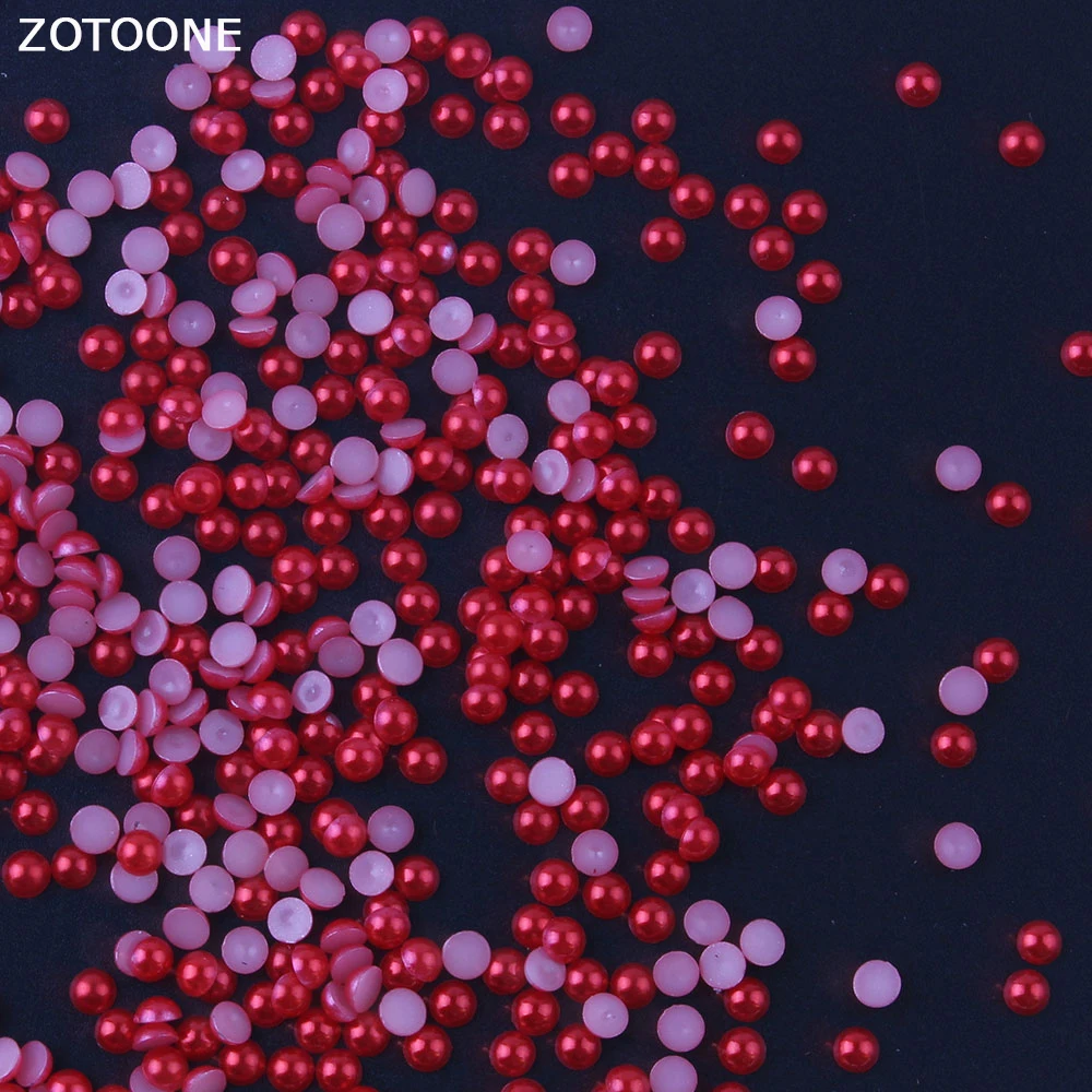 ZOTOONE 1000 шт./лот большой красный клей стразы для ткани плоские сзади на одежде