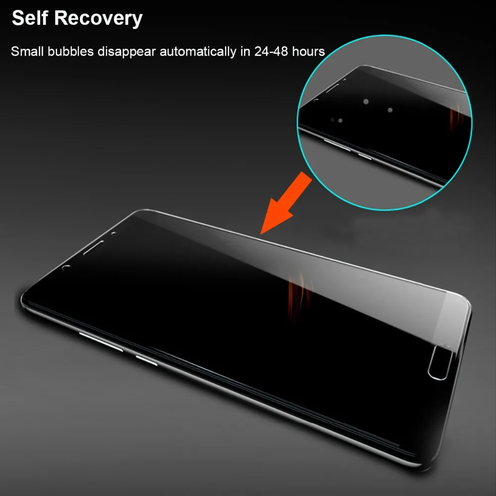 2PCS 6D Front & Back Soft HD Hydrogel Film For LG G8 ThinQ G8thinq Full Coverage Nano-coated Screen Protector Film Not Glass images - 6