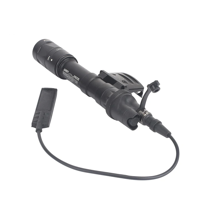 Тактический фонарь Airsof M612V скаутский светильник wDS07 переключатель в сборе с RM45