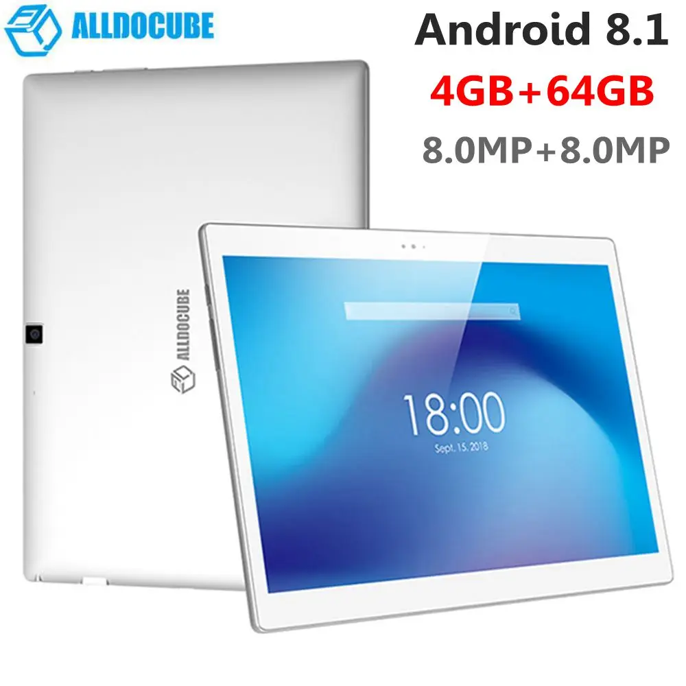 ALLDOCUBE X планшеты PC 10 5 &quotAndroid8.1 MTK 8176 гекса Core 1 7 ГГц 4 Гб оперативная память 64 EMMC 8.0MP