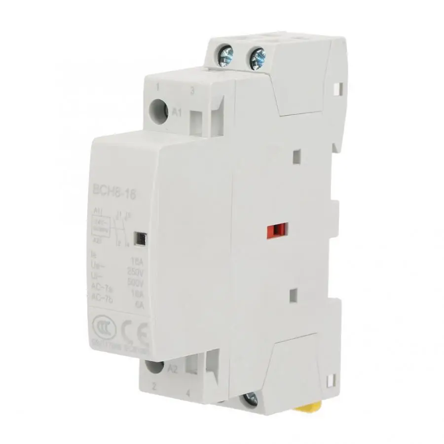 2P 16A 24V 2NO 50/60HZ Din Rail AC контактор для дома Высокое качество оптом|Замыкатели| |