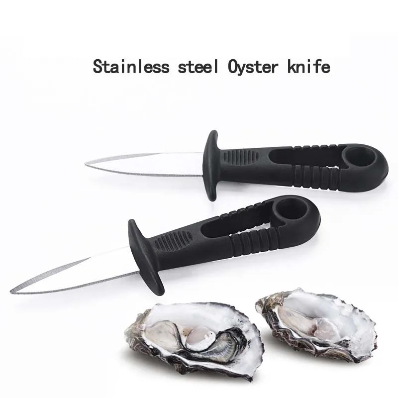 Устричный нож 15 см открытый корпус морепродукты из нержавеющей стали Multi function Sharp