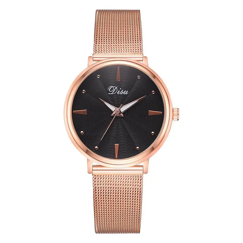 Модные кварцевые часы для женщин многоцветные не водонепроницаемые