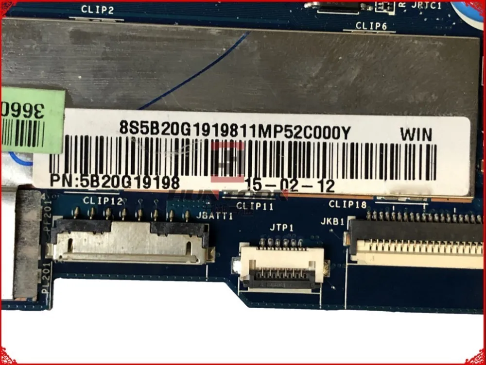 FRU: 5B20G19198 для Lenovo Yoga 2 13 материнская плата ноутбука ZIVY0 LA-A921P SR1EF I5-4210U 8GB RAMs 100%