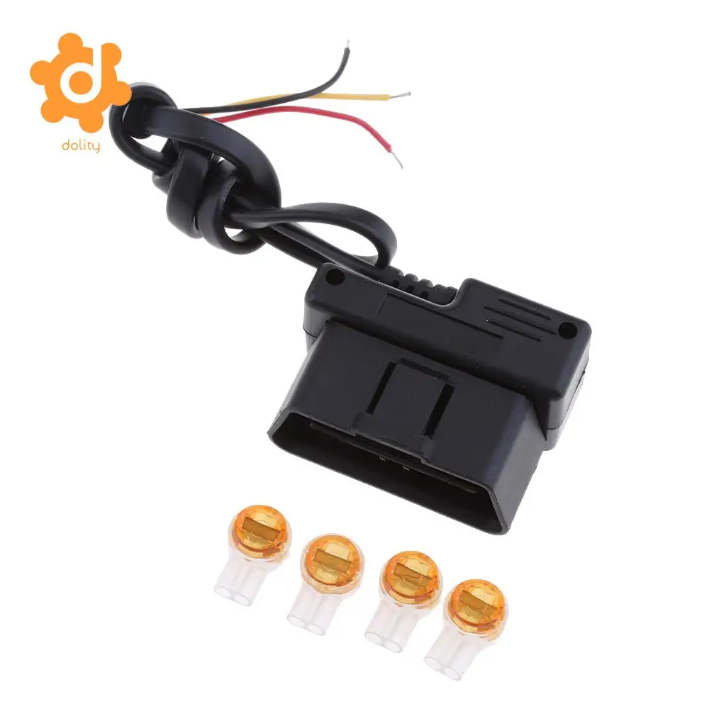 Dolity OBD 2 контактный понижающий кабель 12 В/24 В до 5 автомобильный инвертор комплект