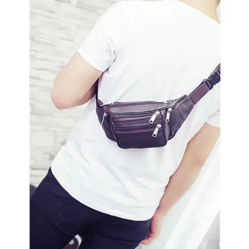 

2019 Men's Casual Utility Cycling Waist Fanny Pack Belt Bag Travel Hip Purse Mens Sports Bag 2 Colors