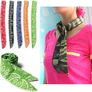 Summer Ice Cooling Wrap Tie 5Colors Non-toxic Neck Arm Cooler Scarf Body Headband Towel Bandana Free in Pakistan