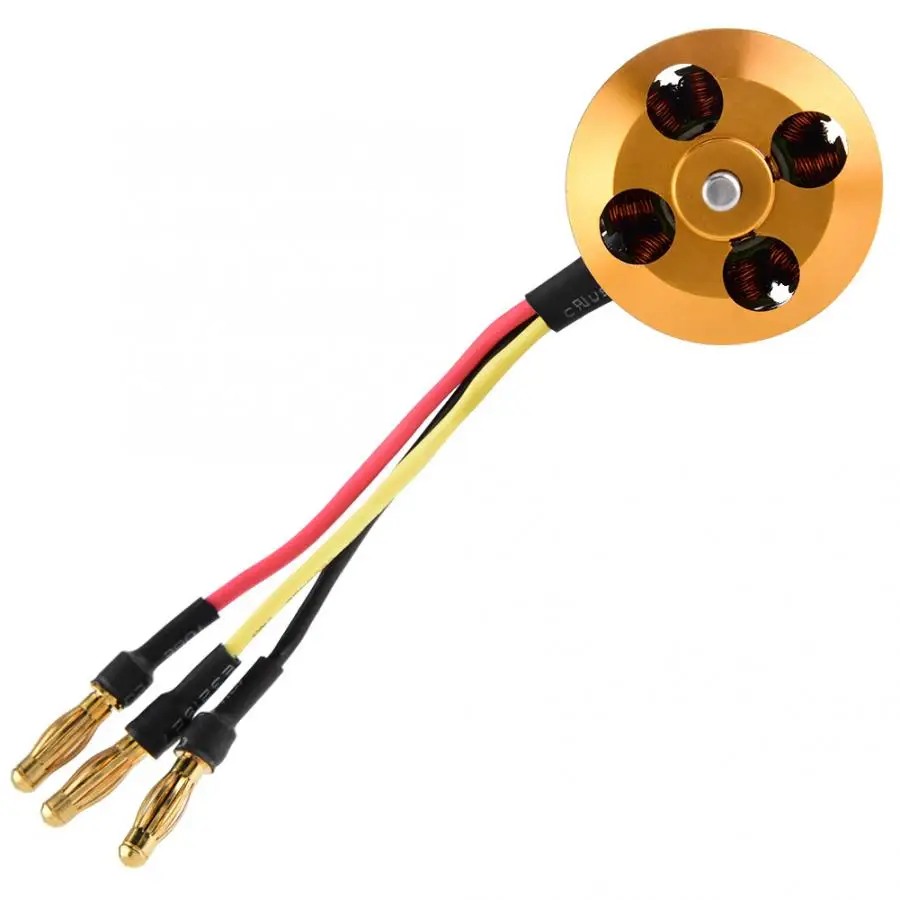 Бесщеточный двигатель 2814 1000/1400KV 2kg упорный 3 4S для радиоуправляемого самолета с