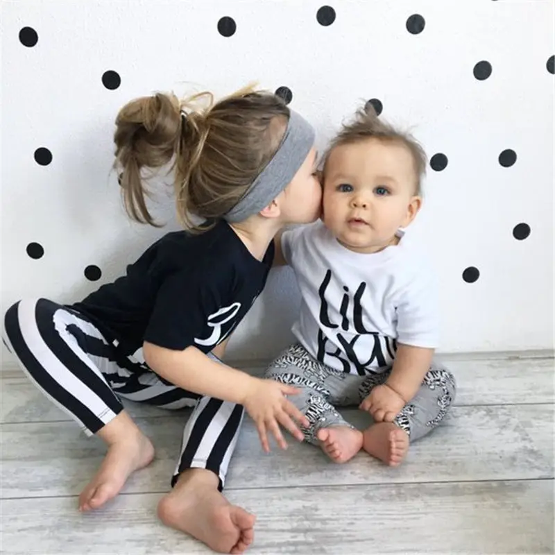 Высококачественная летняя футболка Emmababy для маленьких мальчиков и девочек с