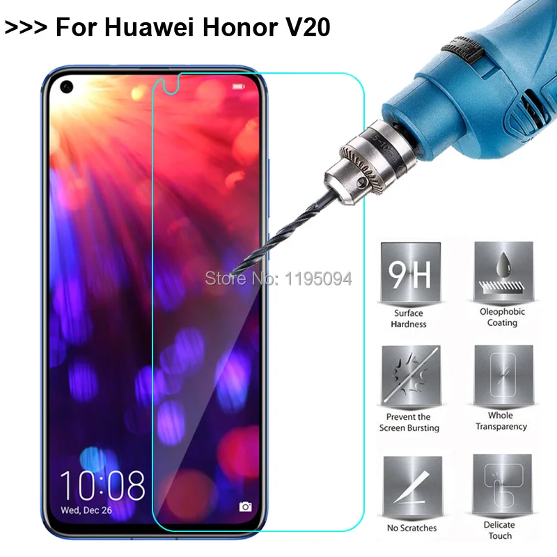 2.5D с уровнем твердости 9 H сверхтонкое закаленное Стекло для huawei Honor вид 20 View20