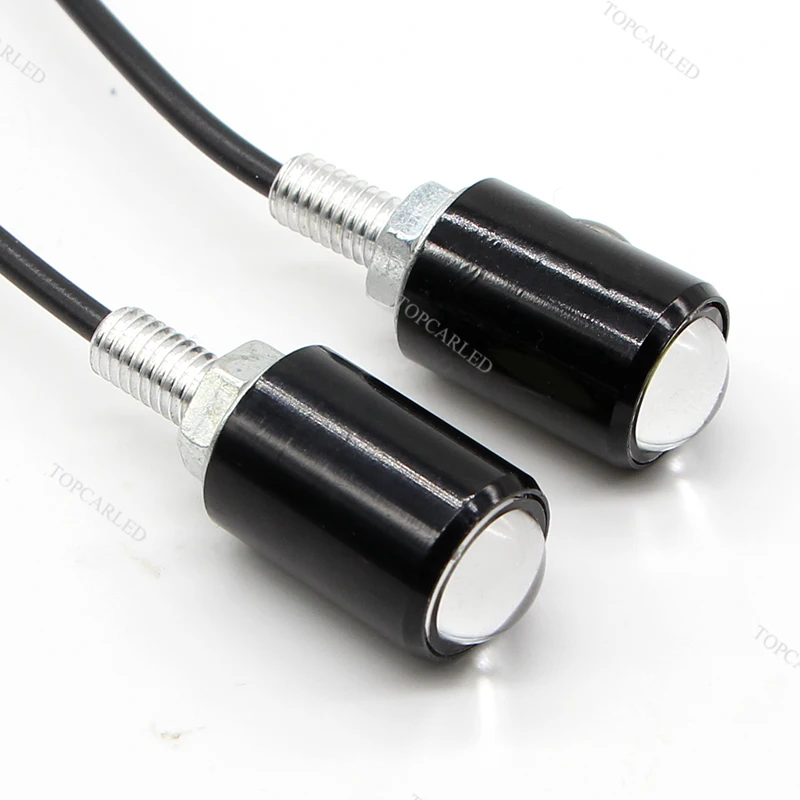 2pcs DRL LED Eagle Eye Daytime Runing lights 12V COB High Power Motorcycle Boat Car Auto Backup Reverse License Plate Lights | Автомобили