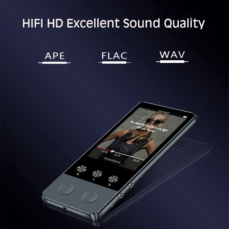 MECHEN 4G/8G/16G HIFI Lossless bluetooth MP3 плеер рекордер FM видео электронная книга радио