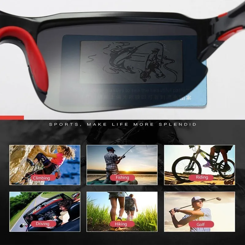 Polarized Sunglasses Men Women Reflective Coating Square Sun Glasses UV400 Driving Fishing Sport Eyewear Oculos Gafas | Спорт и