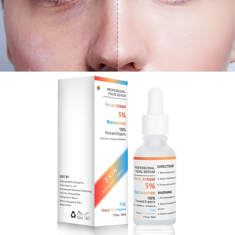 Профессиональная Сыворотка для лица Niacinamide отбеливающая укрепляющая сыворотка