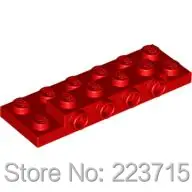 

*Plate 2X6X2/3 W 4 Knobs* G1175 10 pcs DIY enlighten block brick part No. 87609 Compatible With Other Assembles Particles