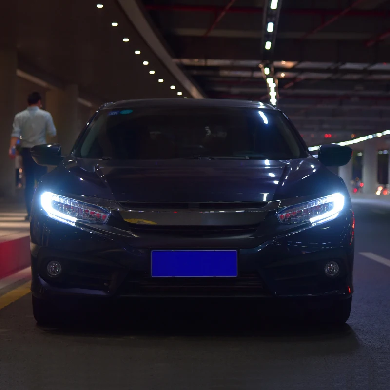 Головной светильник в сборе для Honda Civic 2016 2020 полный светодиодный источник