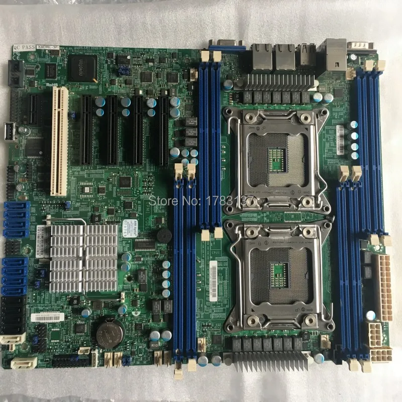 X9DRL 3F Серверная материнская плата LGA2011 X79 SAS C602 протестированная