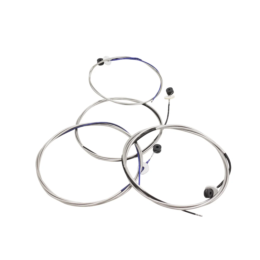 

Полный набор (G-D-A-E) двойной бас струнный струны Сталь Core Никель хром ран шаровым окончанием