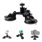 Лобовое стекло автомобиля на присоске держатель окна Стекло действие Камера штатив держатель для GoPro Hero 6 5 7 4 сеанса sjcam H9 Yi 4 K