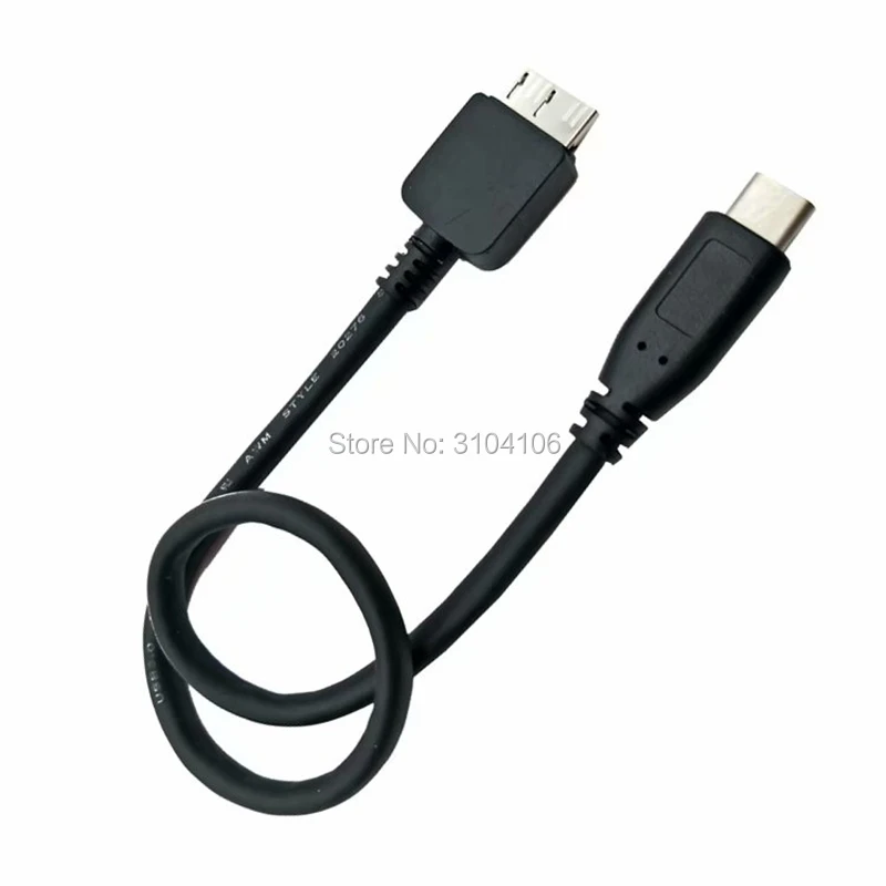 Кабель для передачи данных мобильного жесткого диска usb 3.1 Type C к micro B line