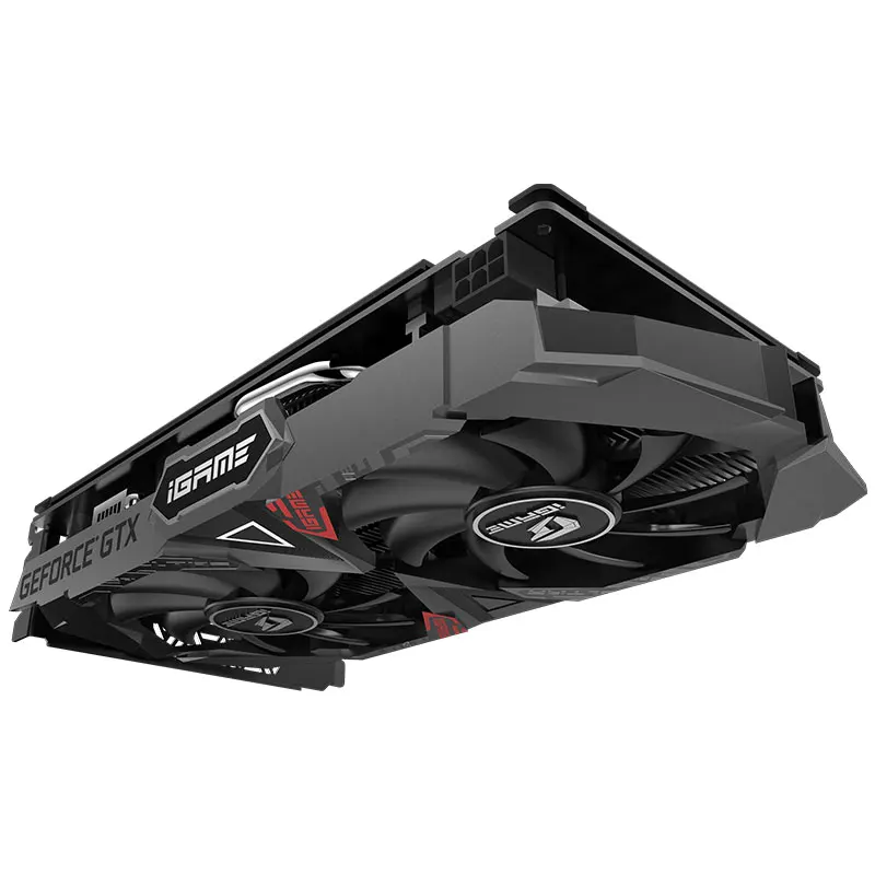 Оригинальная Красочная видеокарта IGame GeForce GTX 1650 Ultra 4G NVIDIA 128 бит игровая карта GDDR5 4