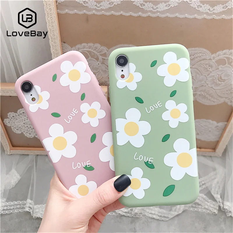 Lovebay чехол для телефона iPhone 6 6s 7 8 Plus X XR XS Max Модный мягкий из ТПУ с милым мультяшным
