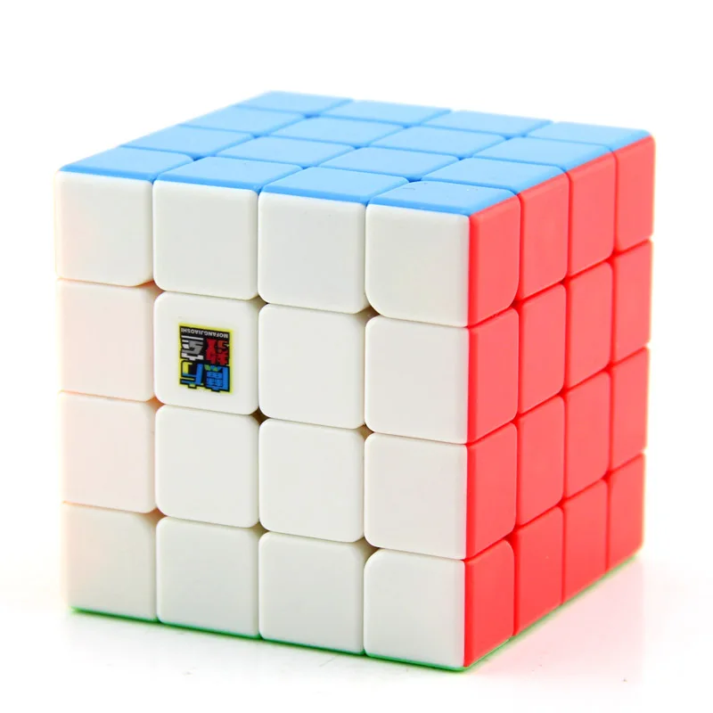 MoYu Mofangjiaoshi MF4 4x4 кубик с наклейками красная версия Cubing класс скорости магический