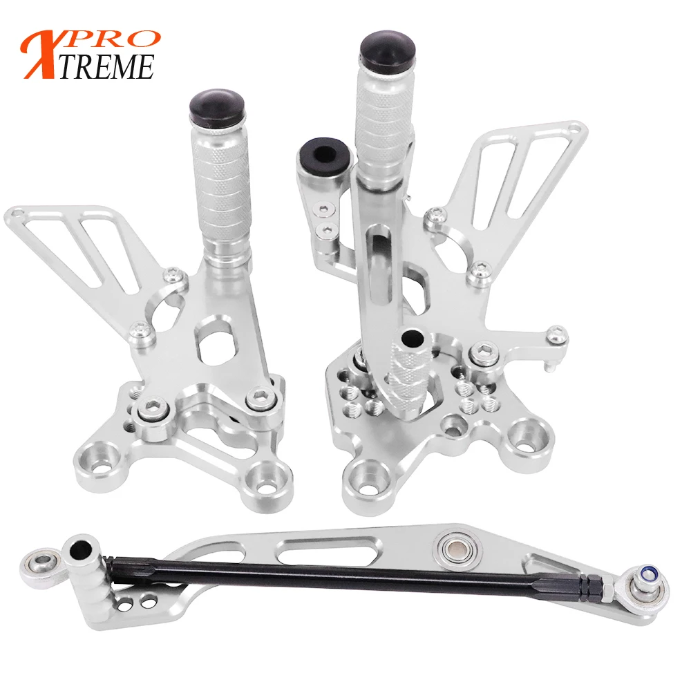 Регулируемые Задние подножки для мотоциклов Yamaha YZF R6 2006 2007 2008 2009 2010 2016|Подставки