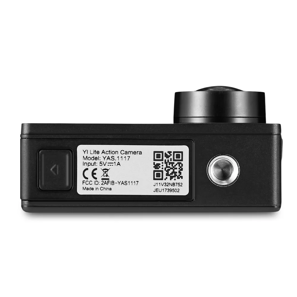 YI YAS.1117 К 4 к ultra HD спортивные Экшн камеры 16MP 1440 P 150 градусов широкий формат Cam 2