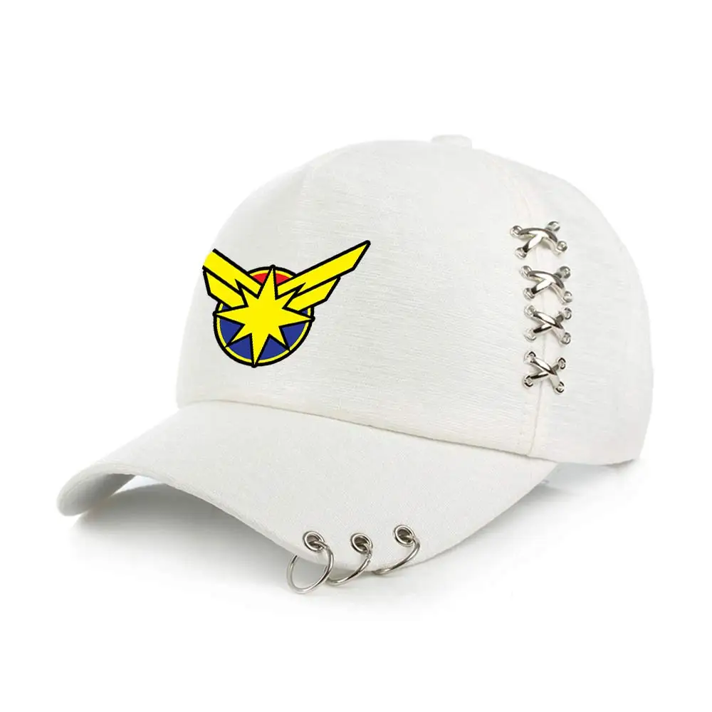 Suncomics Марвел Капитан бейсболка с железными кольцами Регулируемая Snapback