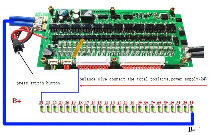 Smart 8S 24S 70A/100A/200A/300A bms плата защиты батареи Bluetooth APP Lifepo4 Li Ion 10S 12S 13S 14S 16S 20S|Запасные