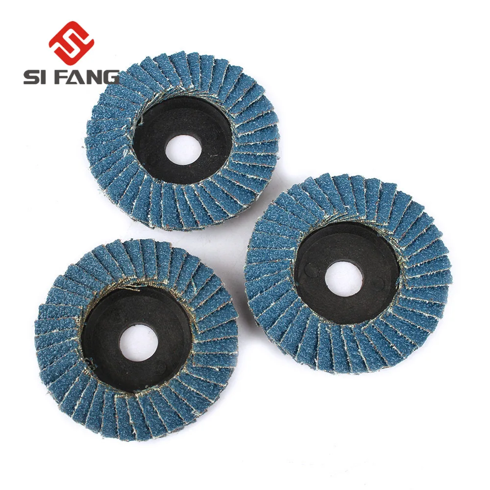 

53mm 2 Inch Flap Disc Sanding Grinding Wheel Zirconia Corundum For Grit Angle Grinder Abrasive Tool (Grit 320, 10Pcs)