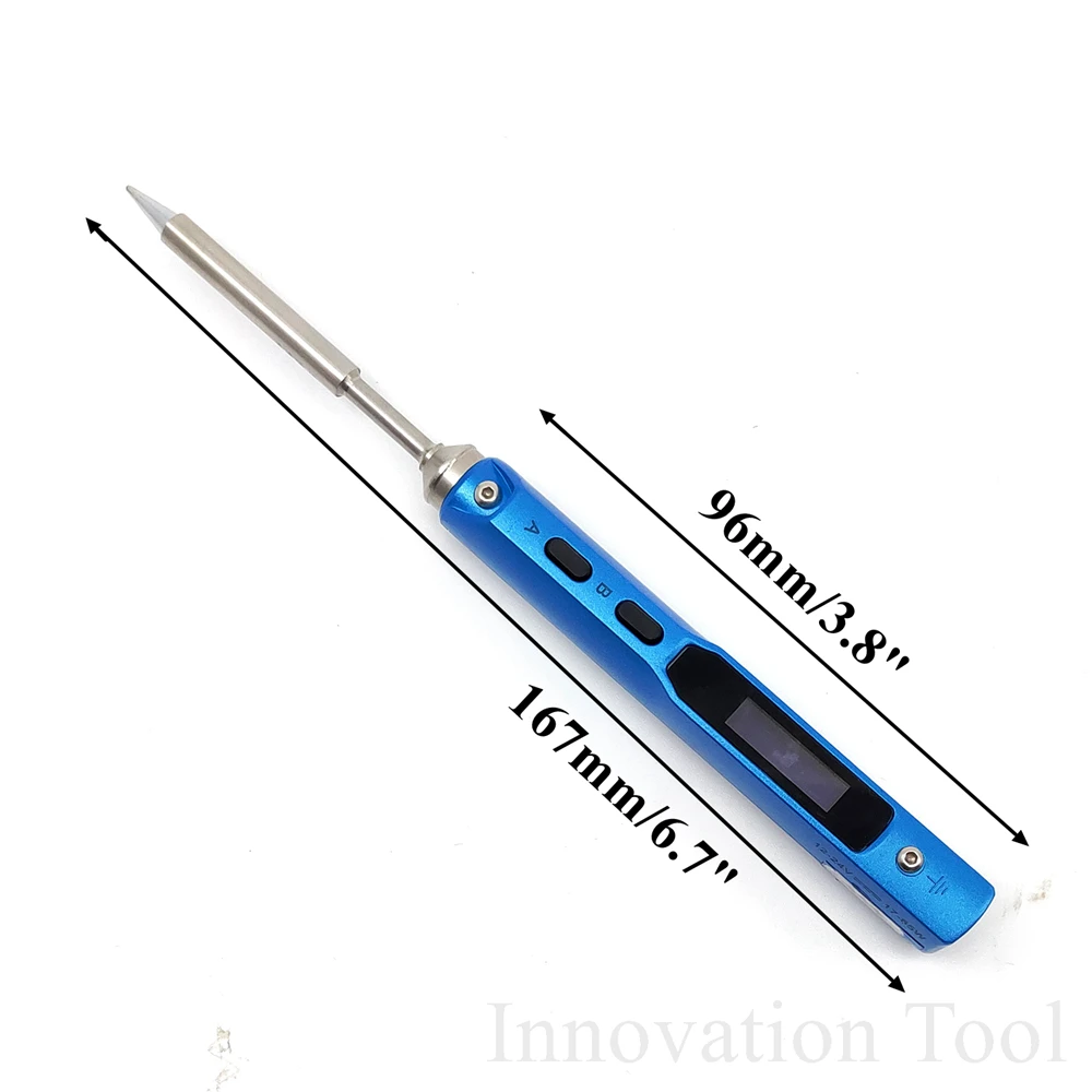 Оригинальный комплект электрического паяльника TS100 65 Вт цифровой OLED дисплей с