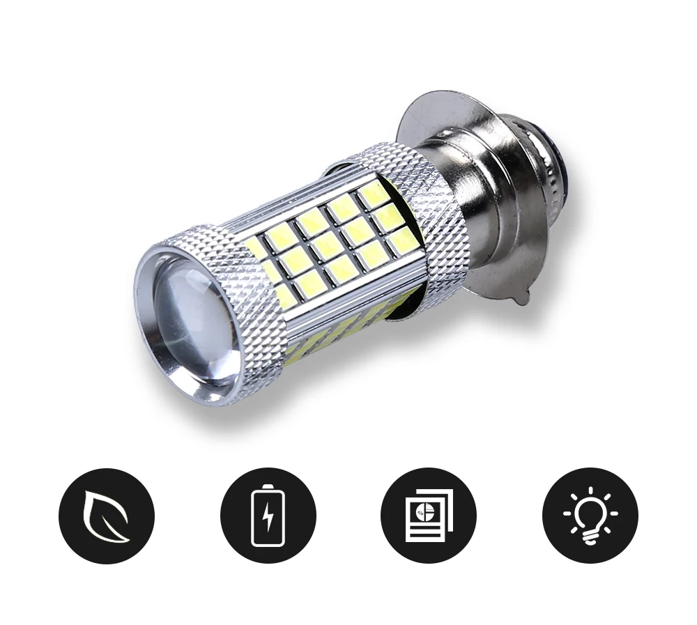 1 шт. авто мотоцикл/ATV/Мотор велосипед/мопед фары 63 SMD H6M светодиодный