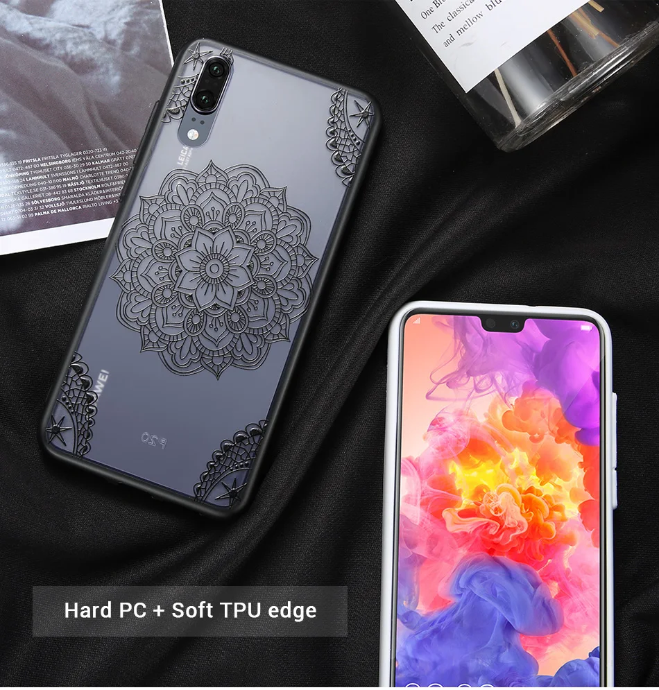 Чехол чехол с кружевным и цветочным принтом KISS для huawei P Smart P8 lite 2017 P10 P20 Lite Pro Nova 2 Plus