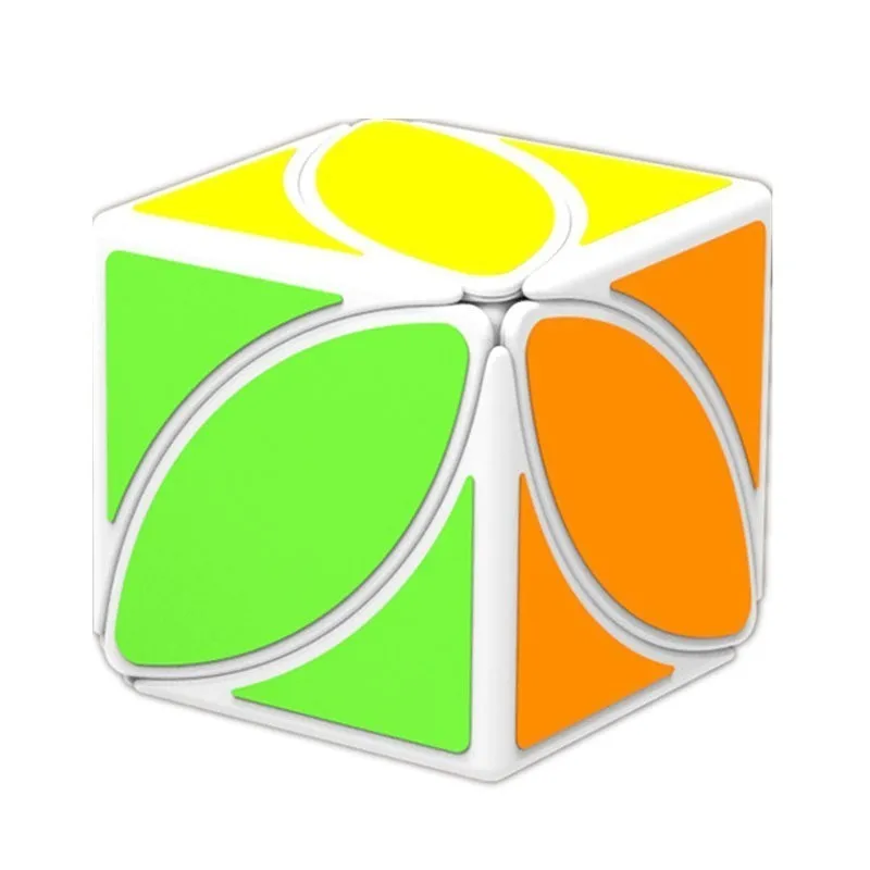 QIYI Moondrop ассиметричный кубик головоломка Ivy Cube первого твист кубики из листьев