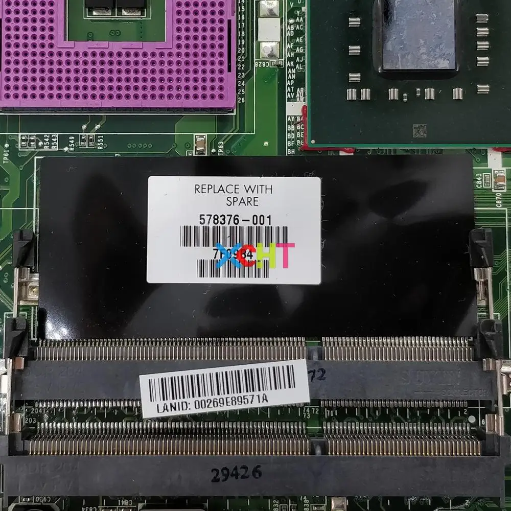 578376 001 аккумулятор большой емкости GM45 для HP DV6 1000 серии DV6T 1300 Ноутбук Материнская