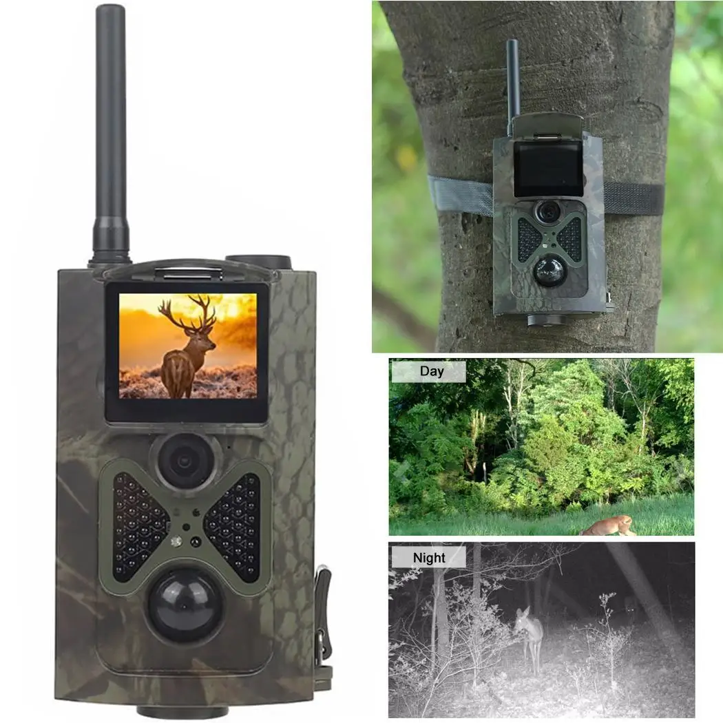 120 градусов ночного видения охотничья камера HC-550M 2G SMS дикий охотник игра Trail
