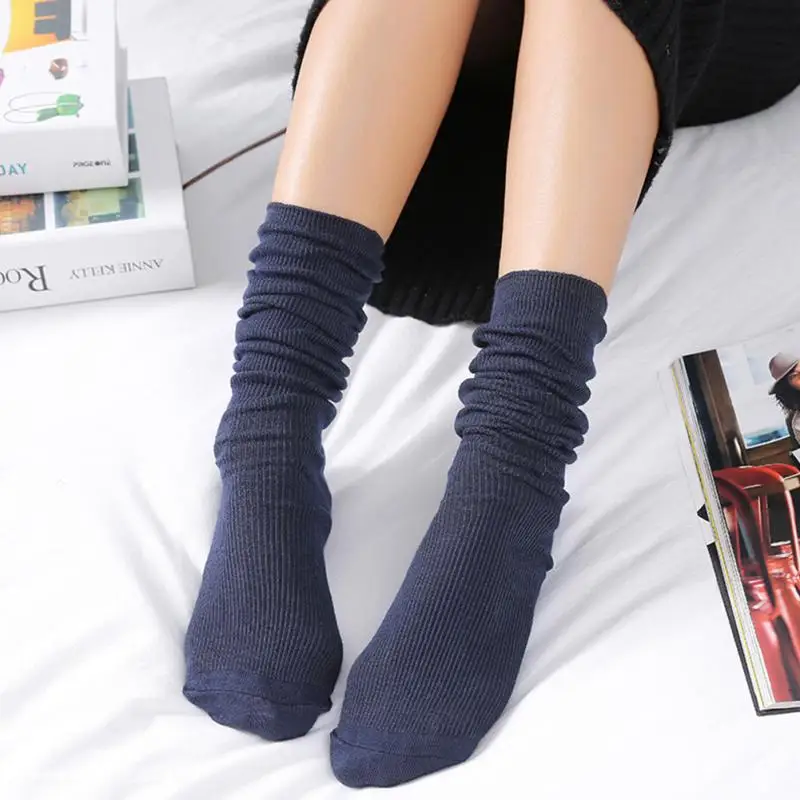 1 пара носки женские осенние туфли в стиле ретро модные гольфы Mori Стиль длинные