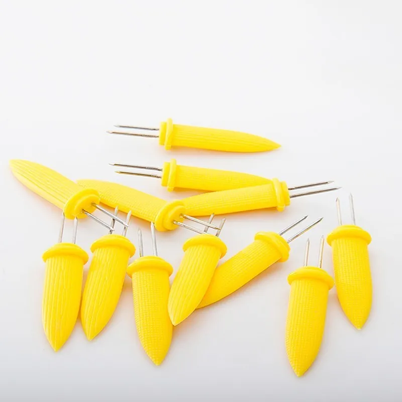 2 шт. набор барбекю кукурузная вилка Multi function нержавеющая сталь нож для кукурузы