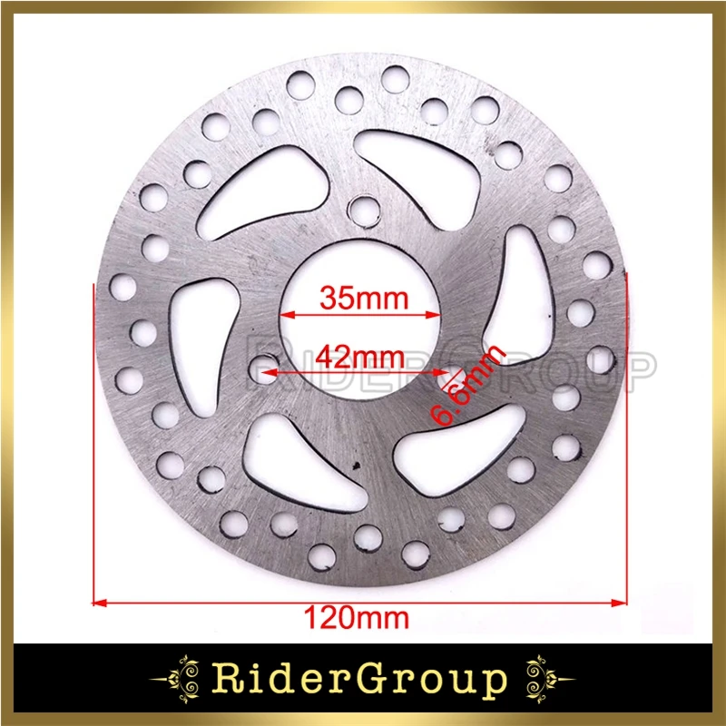 Ротор тормозного диска для детского квадроцикла 120 мм 35 мм|brake disc rotors|quad brakeatv quad brake