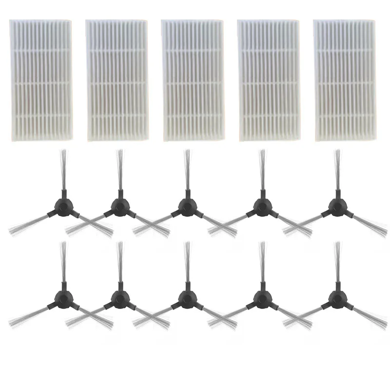 Фильтры + боковые щетки для Proscenic 790 T Альпака плюс Запчасти пылесоса